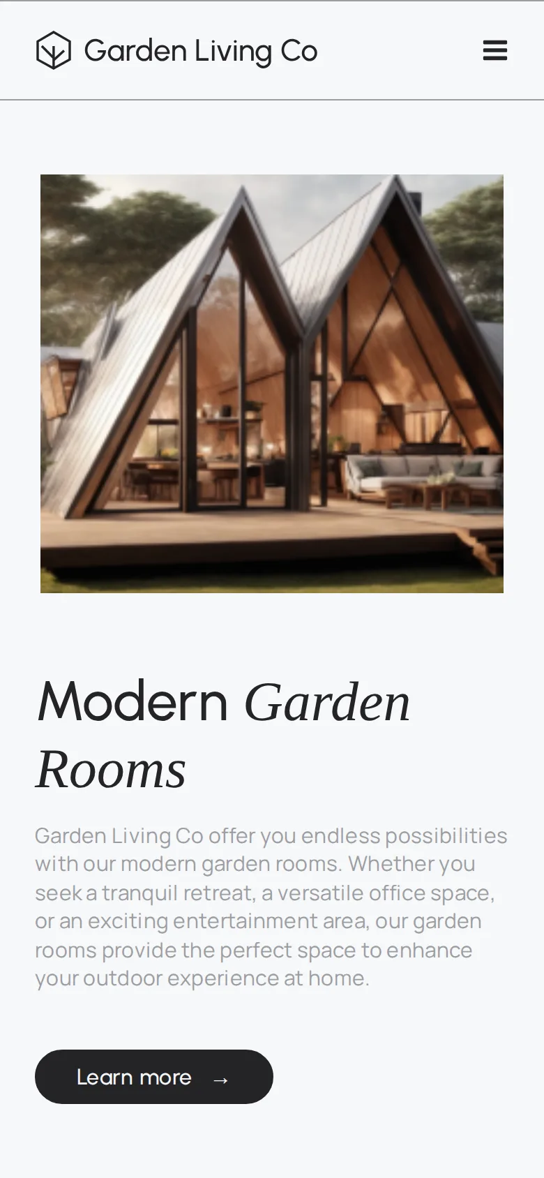 garden living co home on mobile